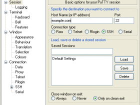 【精品软件】支持windows,Linux的telnet,ssh免费工具putty