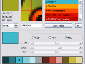 【精品软件】方便快捷的颜色取色器/屏幕拾色器